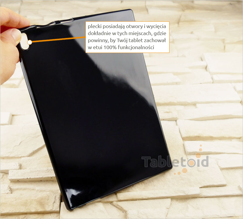 etui plastikowe na tablet tablet Lenovo Tab 4 10 Plus TB-X704, N, F (10 cali)