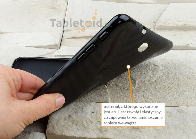 elastyczne plecki na tablet