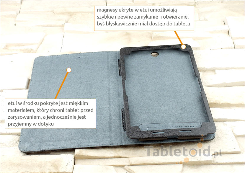 ekskluzywny pokrowiec na tablet