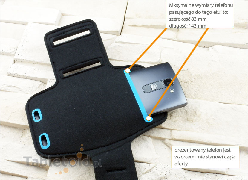 sportowa opaska na ramię do telefon&oacute;w