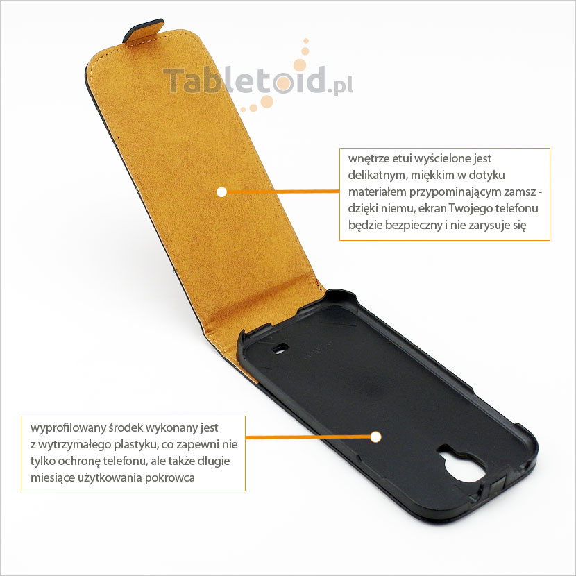 Pokrowiec dedykowany do telefonu Galaxy S IV i9500