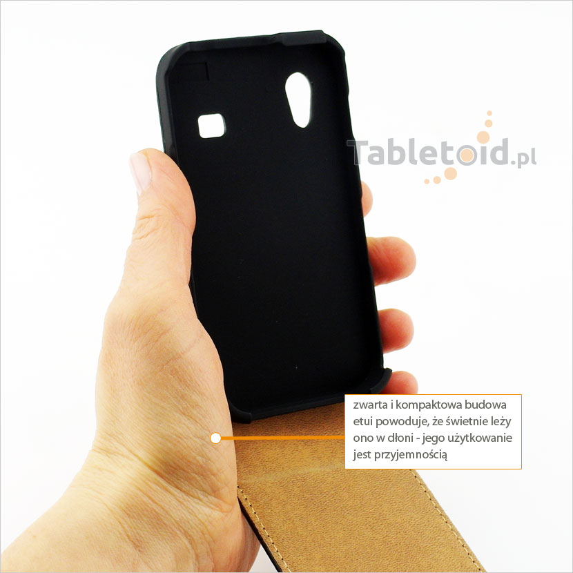 Pokrowiec dopasowany do dłoni