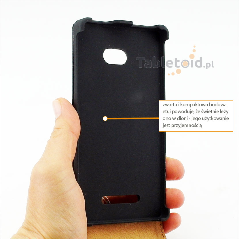 Idealnie dopasowany pokrowiec do dłoni