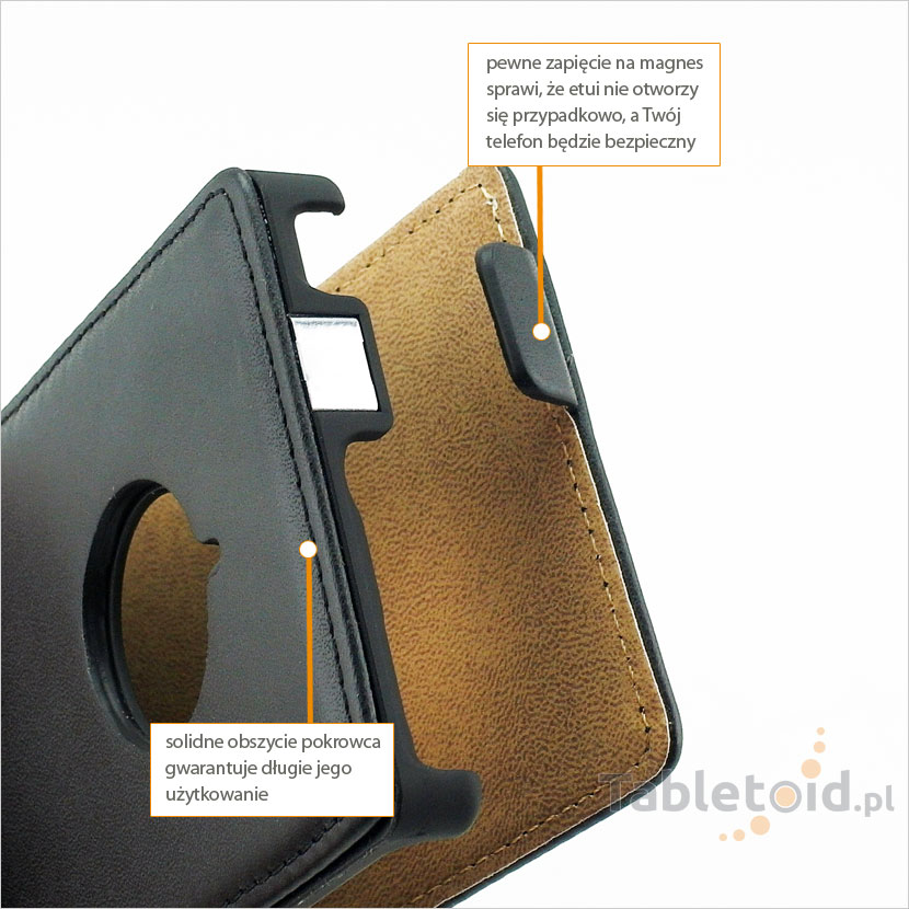 Etui zamykane na magnes