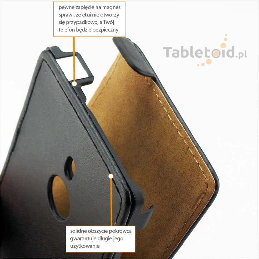 Praktyczne i wygodne zapięcie na magnes