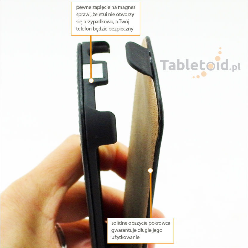 Etui z wygodnym zamknięciem na magnes