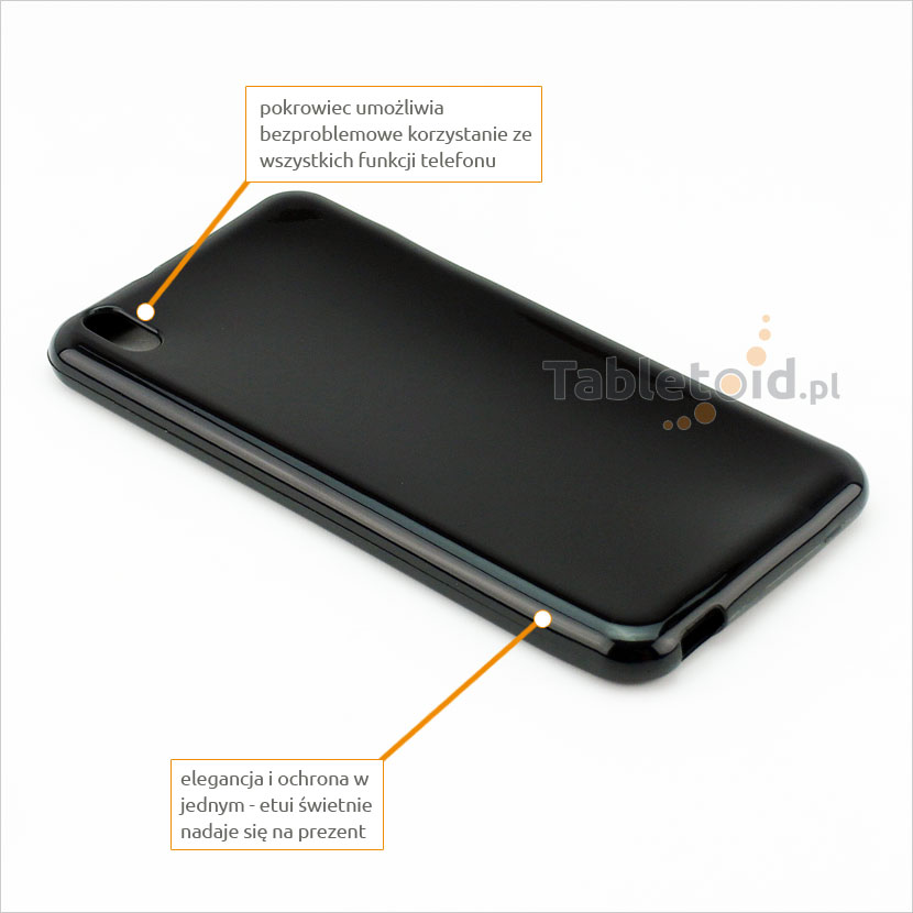 silikonowe plecki do HTC Desire 800-816
