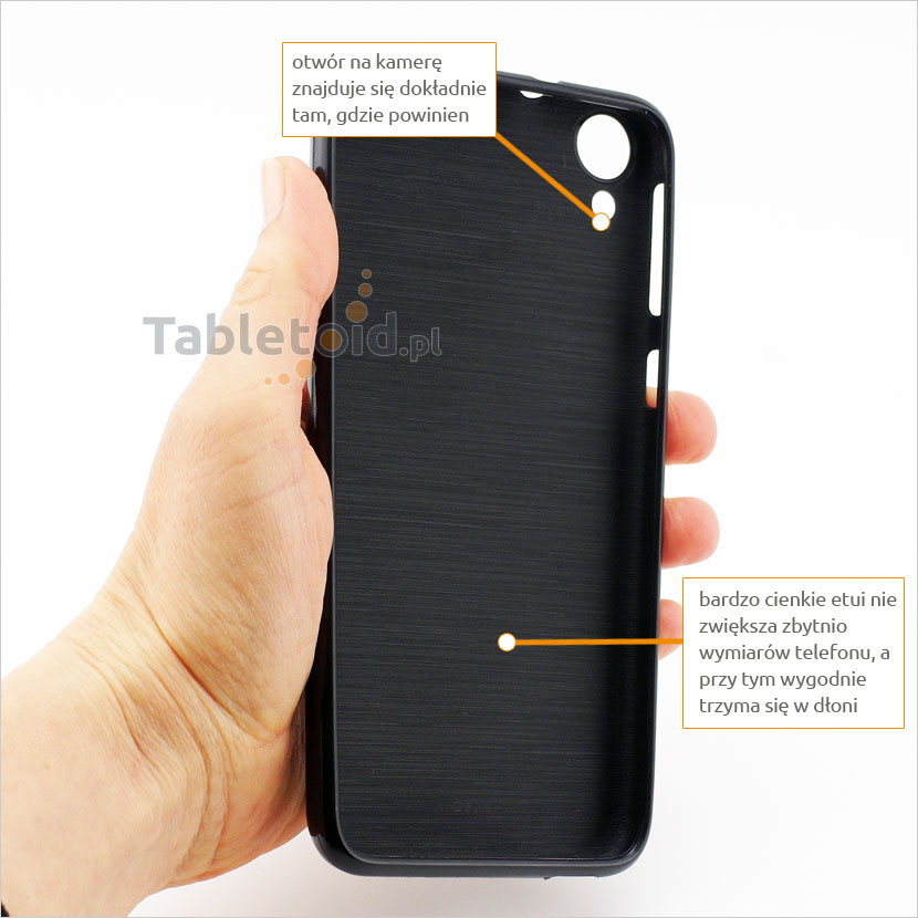 tylna ścianka etui do HTC Desire 820