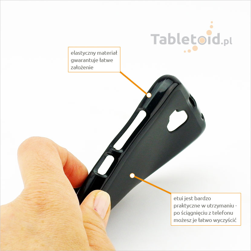 elastyczne etui do telefonu wygięcia w etui do myPhone NEXT