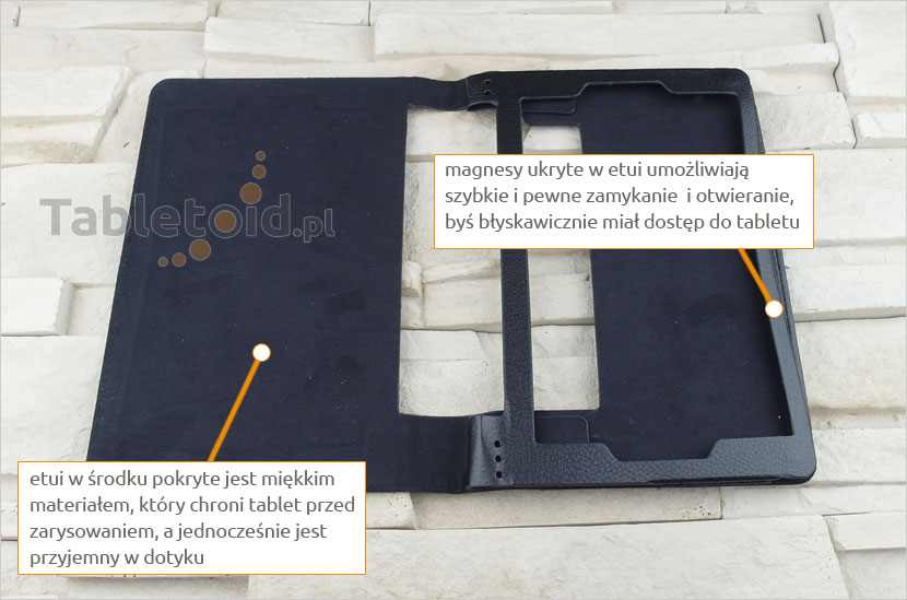 dedykowane etui na tablet Lenovo Yoga Tab 3 850F