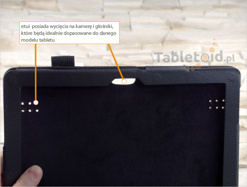 Wycięcia na głośniki