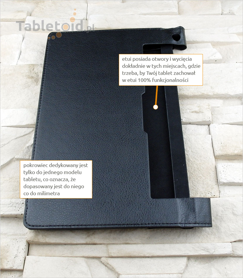 pokrowiec na tablet z ekosk&oacute;ry Lenovo Yoga B8000