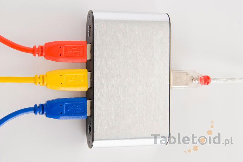 Hub, rozdzielacz, koncentrator USB do tablet&oacute;w