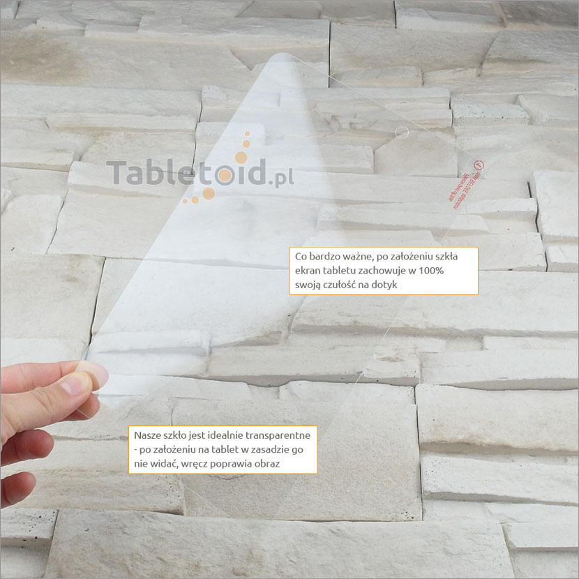 Szkło hartowane w dłoniach - Acer Iconia Tab 8 cali A1-840