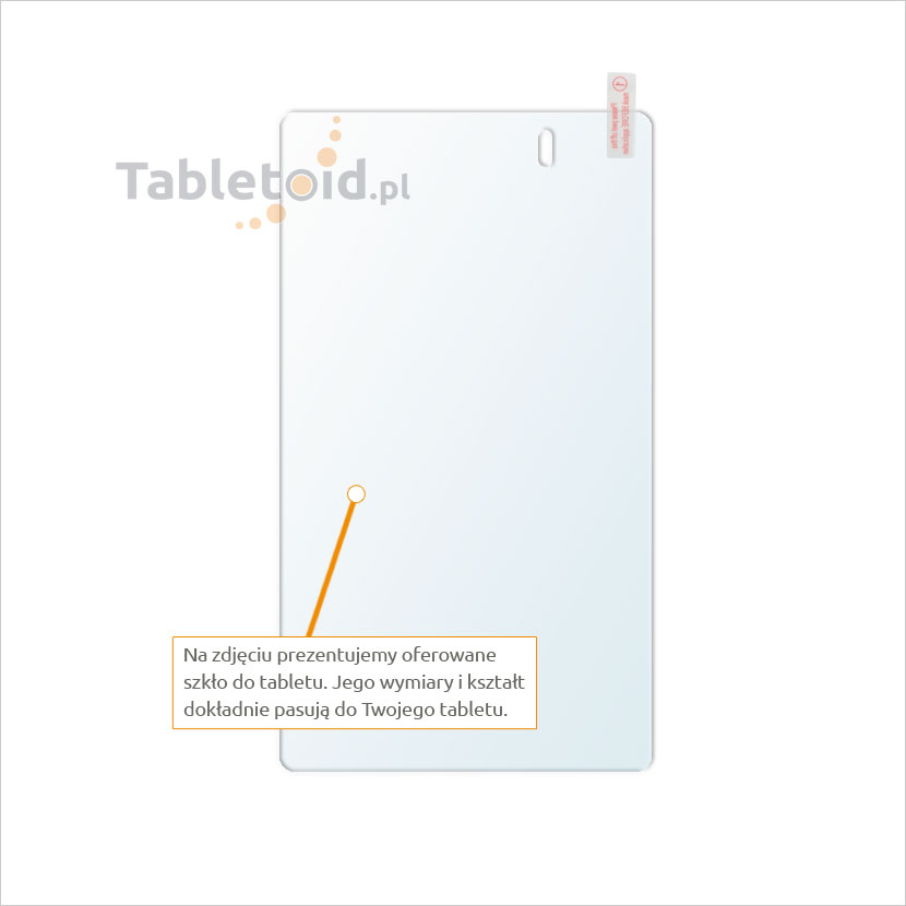Dedykowane szkło hartowane do tabletu ASUS Google Nexus 7 II 2
