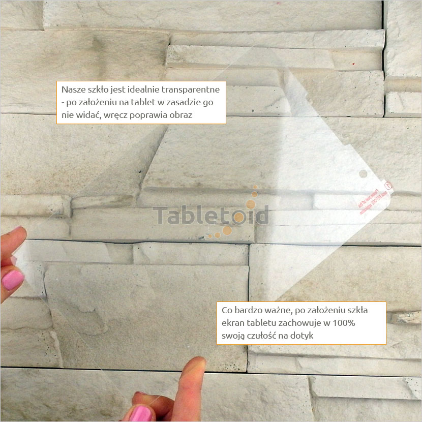 Szkło hartowane w dłoni - Lenovo A5500 Ideatab A8-50 