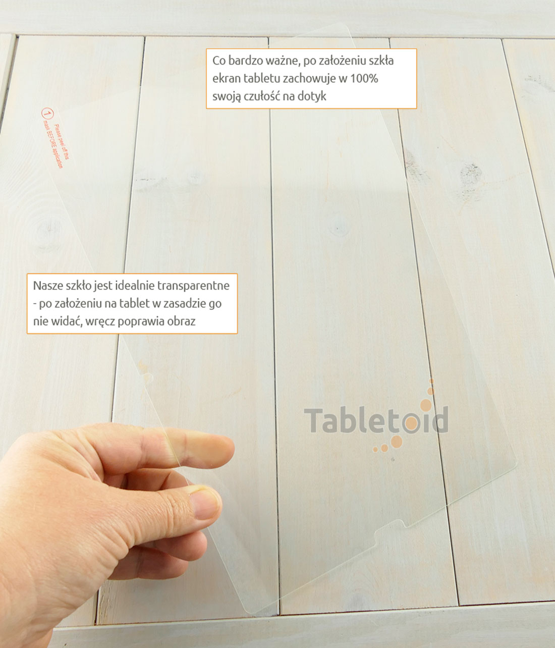 Szkło hartowane w dłoniach - Huawei MediaPad M5 10 Pro (10,8 cala)