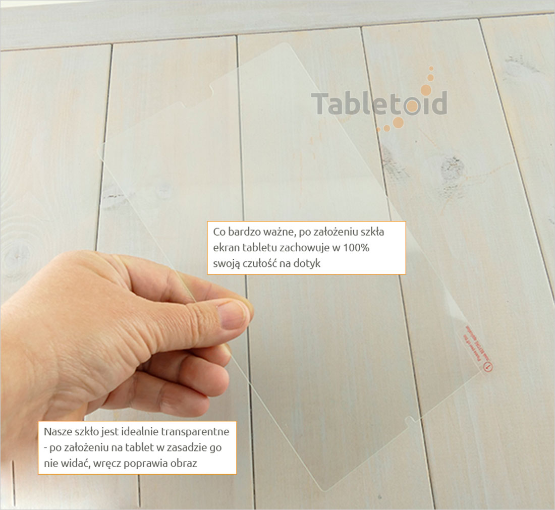 Szkło hartowane w dłoniach - Huawei Mediapad M5 8.4 (8,4 cala)