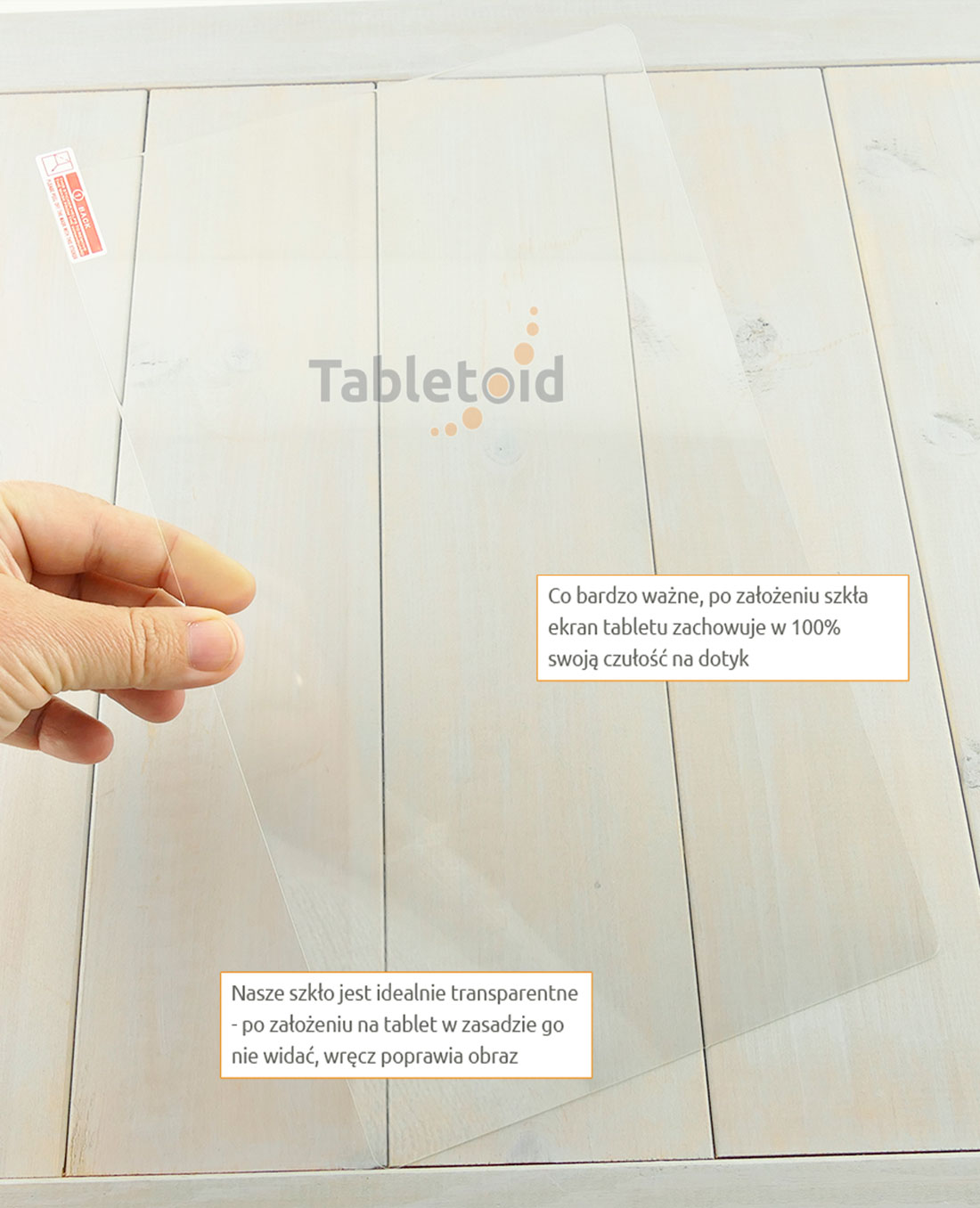 Szkło hartowane w dłoniach - Cube KNOTE 11.6 (11,6 cala)