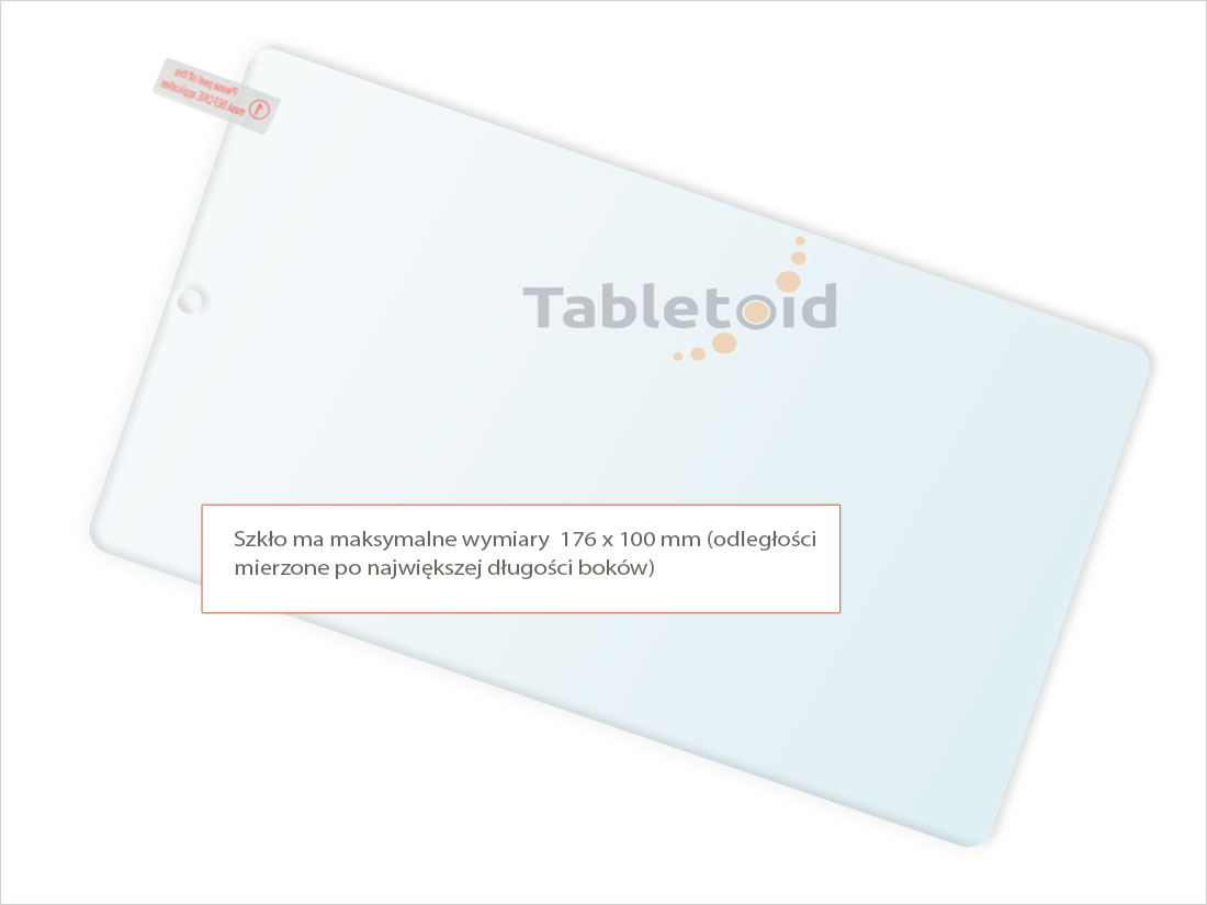 Dedykowane szkło (glass) na tablet Huawei MediaPad T3 7 3G BG2-U01 BG2-U03 (nie: T3 7.0 BG2-W09) Dedykowane szkło hartowane (glass) na tablet Huawei MediaPad T3 7 3G BG2-U01 BG2-U03 (nie: T3 7.0 BG2-W09)