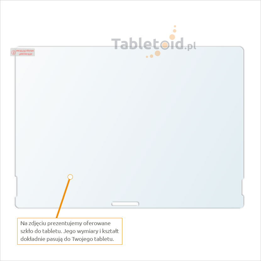Dedykowane szkło (glass) na tablet Microsoft Surface Book Dedykowane szkło hartowane (tempered glass) na tablet Microsoft Surface Book