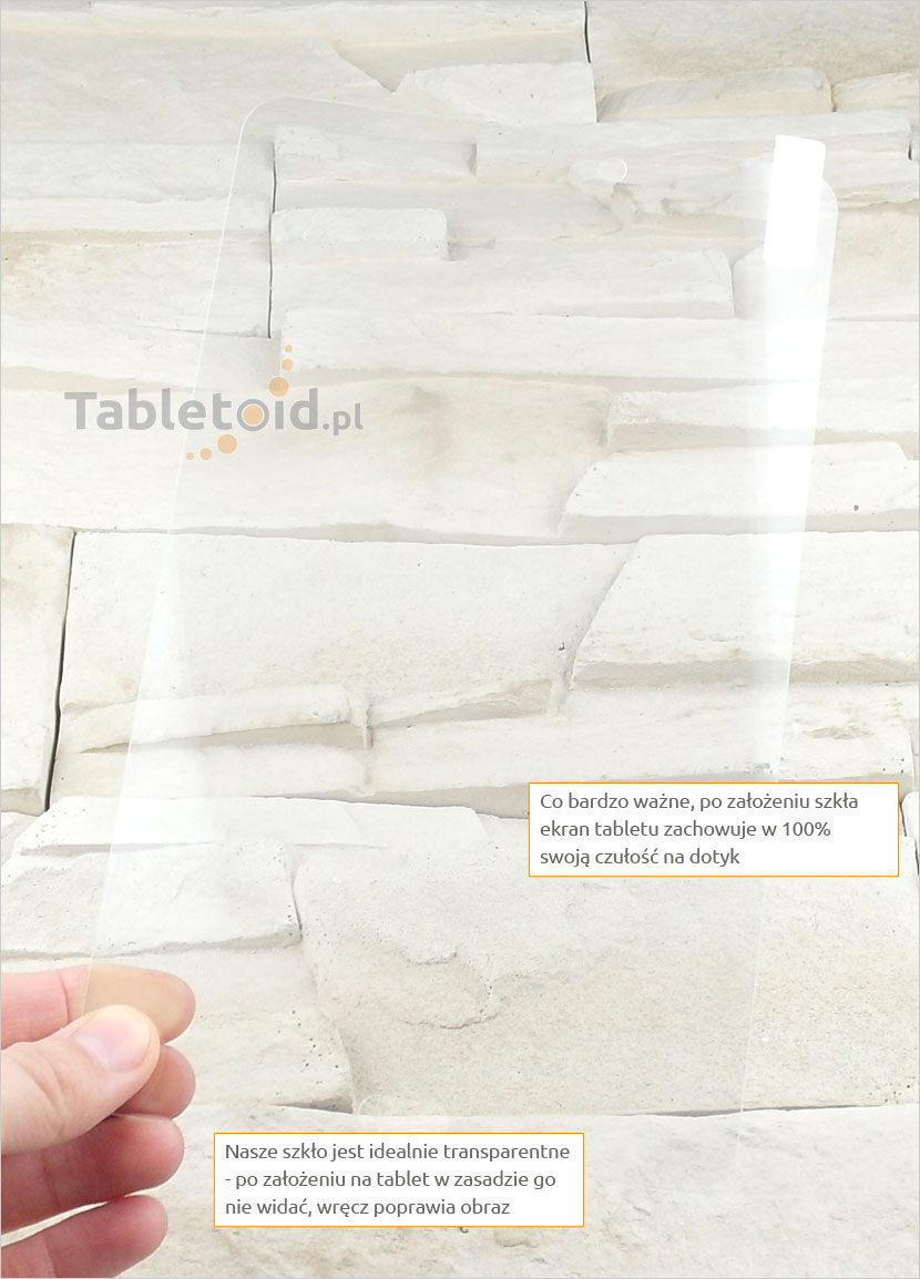 Szkło hartowane w dłoniach - Samsung Galaxy Tab E 8.0