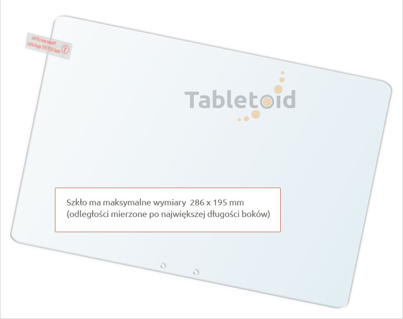 Dedykowane szkło hartowane. tempered glass