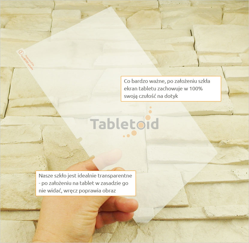 Szkło hartowane w ręku LG GPad 3 10.1 V755