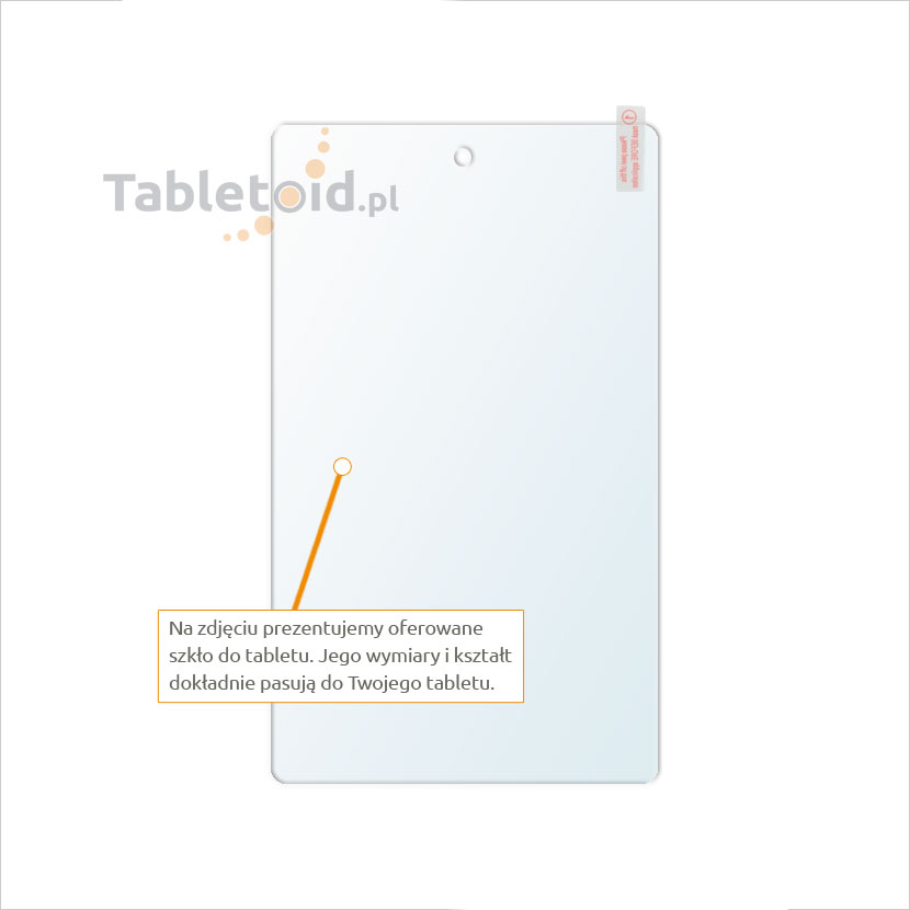 Dedykowane szkło hartowane (tempered glass) na tablet Amazon Kindle Fire HD 6