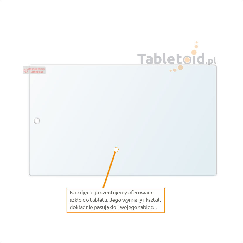Dedykowane szkło hartowane (glass) na tablet Amazon Kindle Fire HD 8 2015