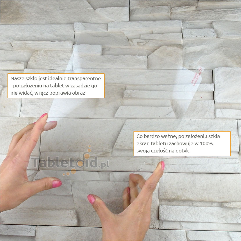 Szkło hartowane w dłoni - Apple iPad 4 Retina