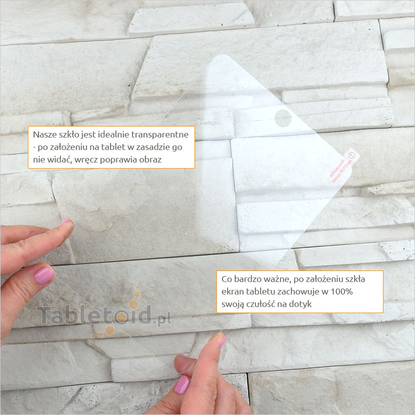 Szkło hartowane w dłoniach - Apple iPad mini 4