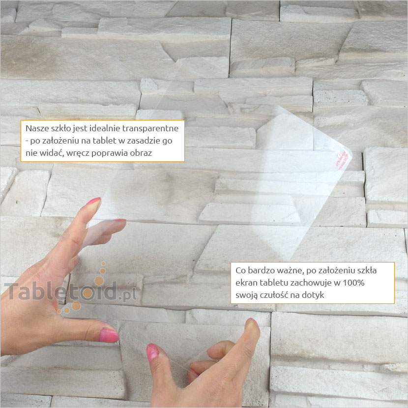 Szkło hartowane w rękach - ARCHOS 101 Xenon