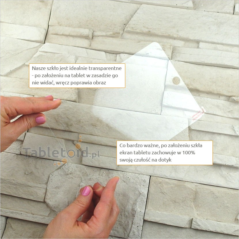 Szkło w dłoni - Goclever Orion 785 Szkło hartowane w dłoni - Goclever Orion 785