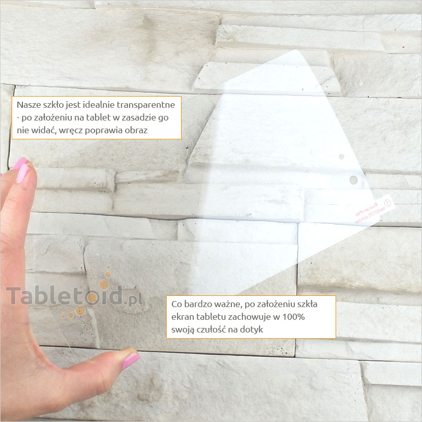 Szkło hartowane w rękach - LG G Pad X 8.3