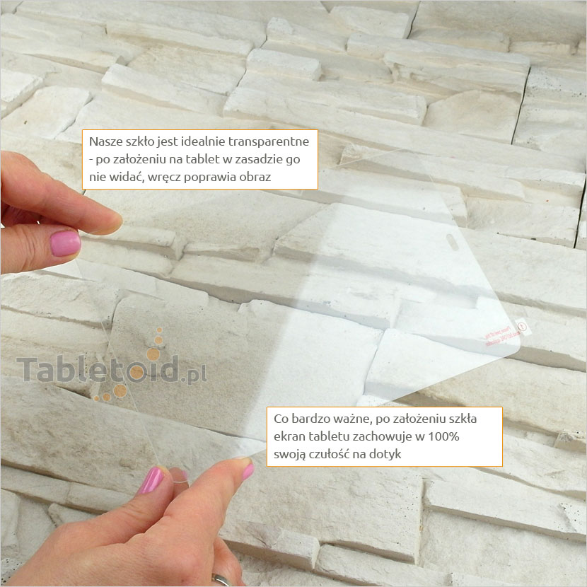 Szkło hartowane w rękach - Nokia N1