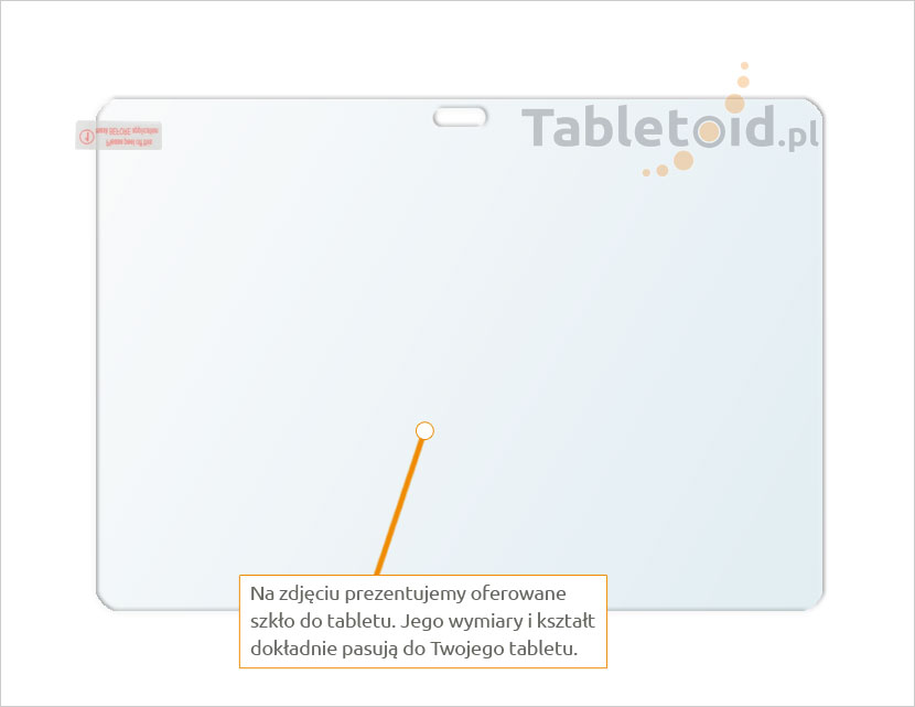 Dedykowane szkło (tempered glass) na tablet Samsung Galaxy Note 10.1 p600 Dedykowane szkło hartowane (glass) na tablet Samsung Galaxy Note 10.1 p600