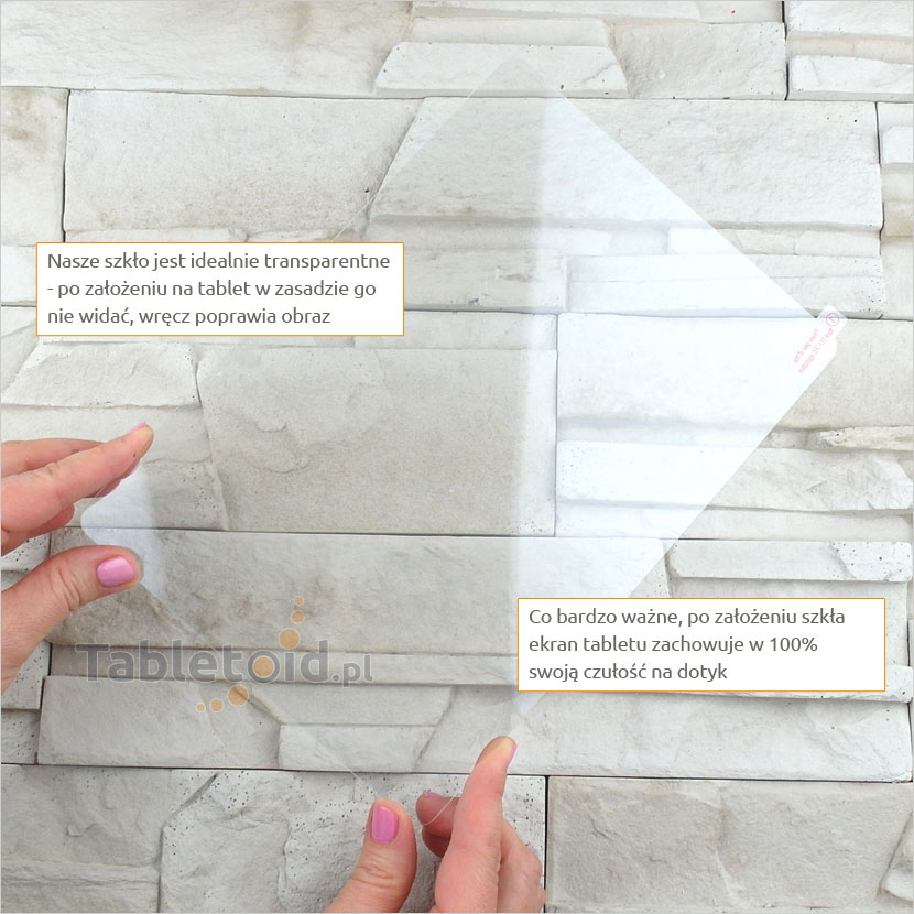 Szkło hartowane w dłoni - Samsung Galaxy Tab 2 10.1