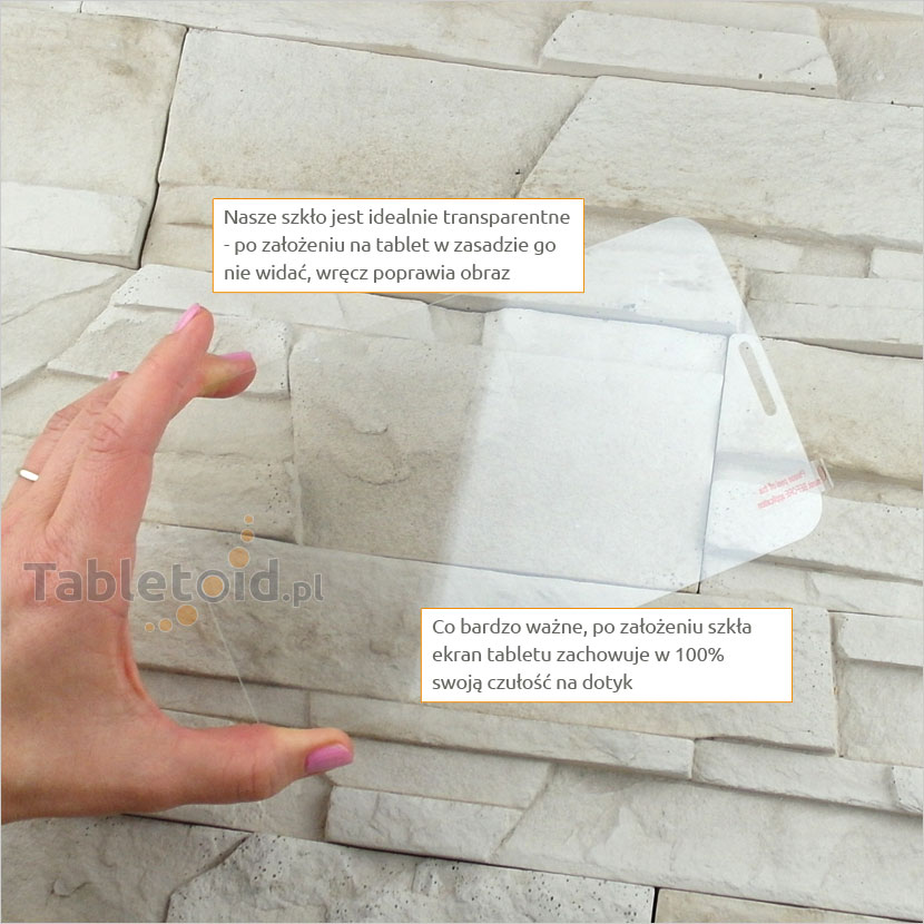 Szkło hartowane w rękach - Samsung Galaxy Tab 3 7.0