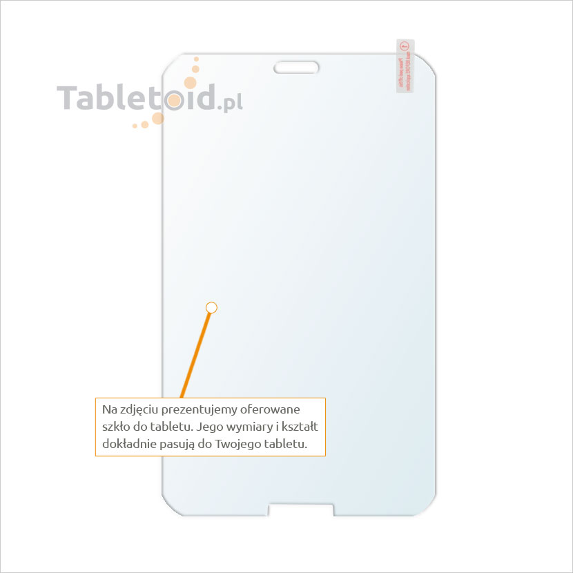 Dedykowane szkło (glass) na tablet Samsung Galaxy Tab 3 8.0 Dedykowane szkło hartowane (glass) na tablet Samsung Galaxy Tab 3 8.0