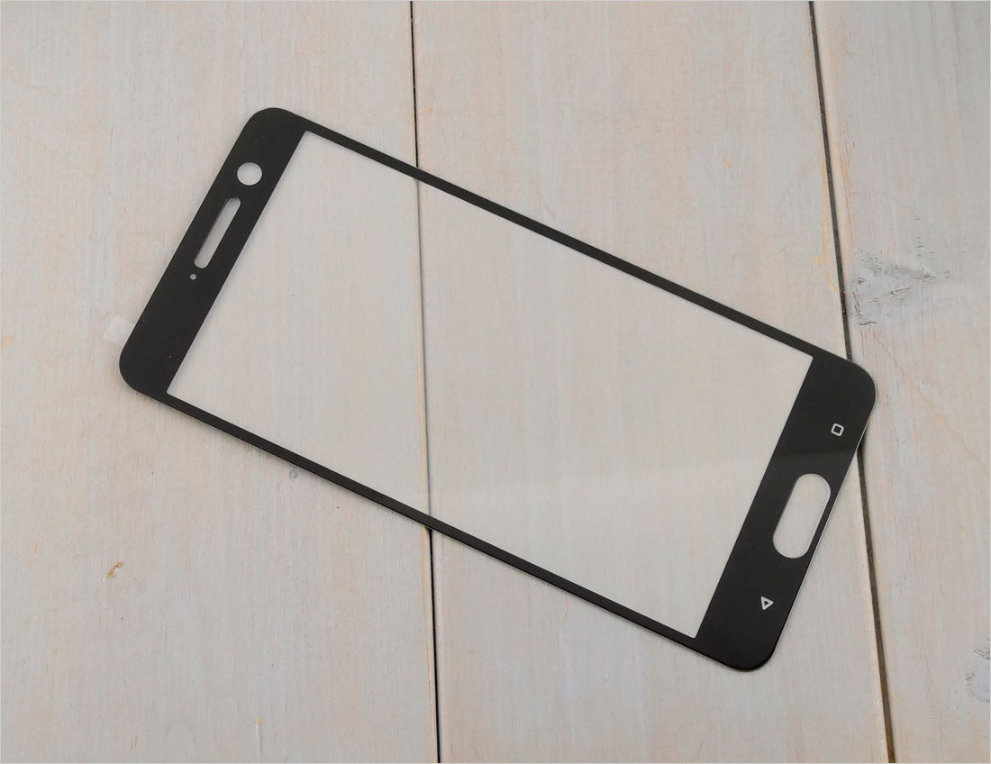 zaokrąglone szło hartowane na telefon  HTC U Play