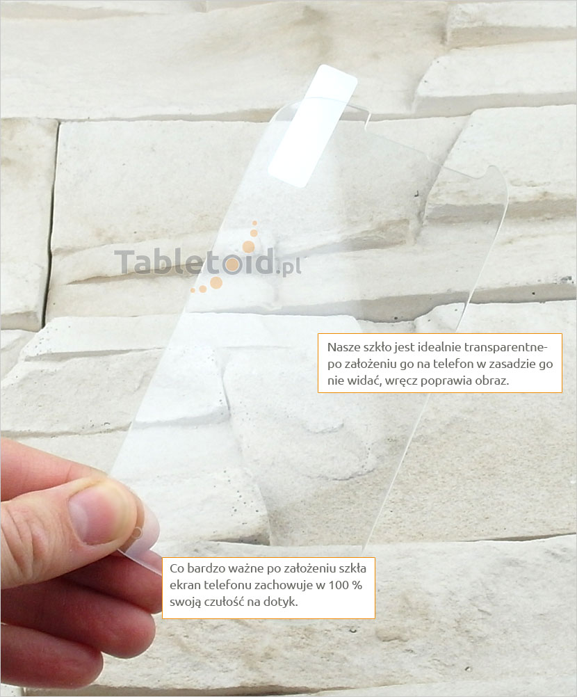 Szkło hartowane - Alcatel One Touch Pop C3 Szkło hartowane dedykowane na telefon Alcatel One Touch Pop C3