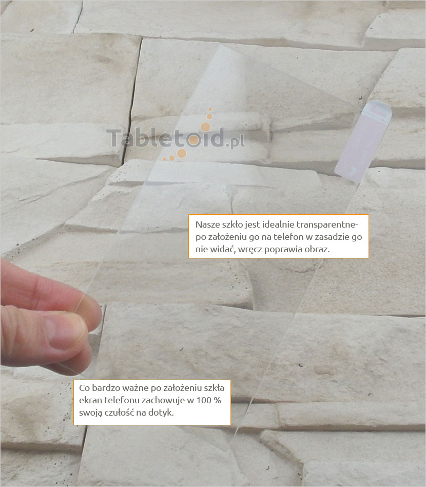 Szkło hartowane na telefon HTC Desire 610