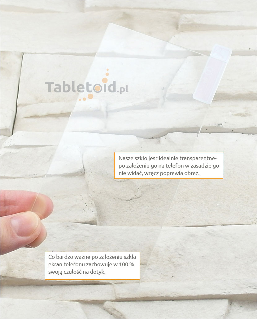 Szkło hartowane - HTC One M8s, E8 Szkło hartowane na telefon HTC One M8s, E8