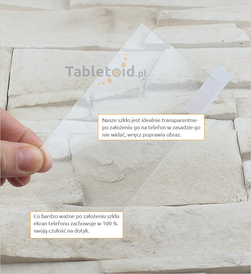 Szkło hartowane - HTC One Mini Szkło hartowane na telefon HTC One Mini