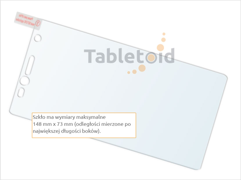 Co w zestawie ze szkłem Huawei Honor 7 Plus Zawartość ze szkłem Huawei Honor 7 Plus