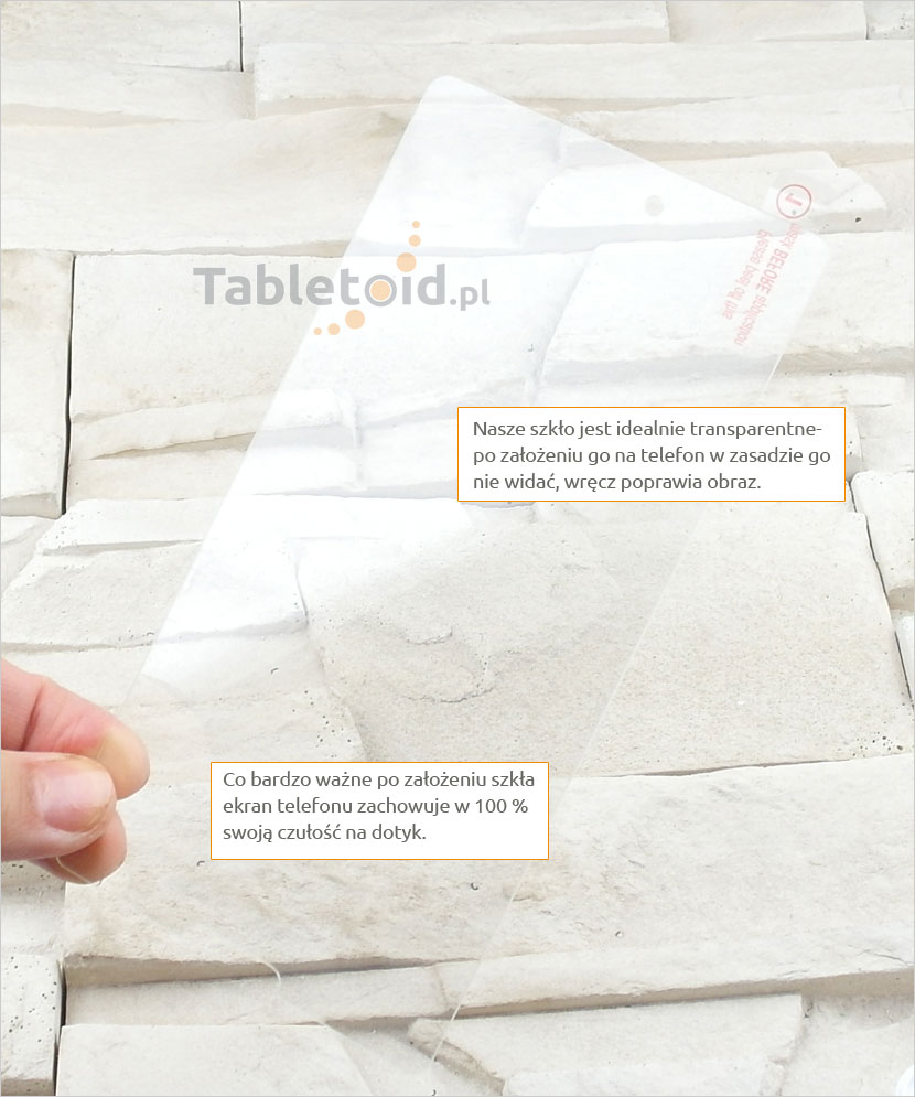 Szkło hartowane dedykowane na telefon Microsoft Lumia 950