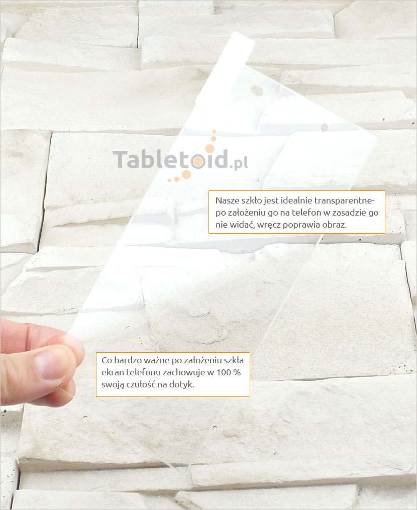 Szkło hartowane - Sony Xperia Z1 Szkło hartowane dedykowane na telefon Sony Xperia Z1