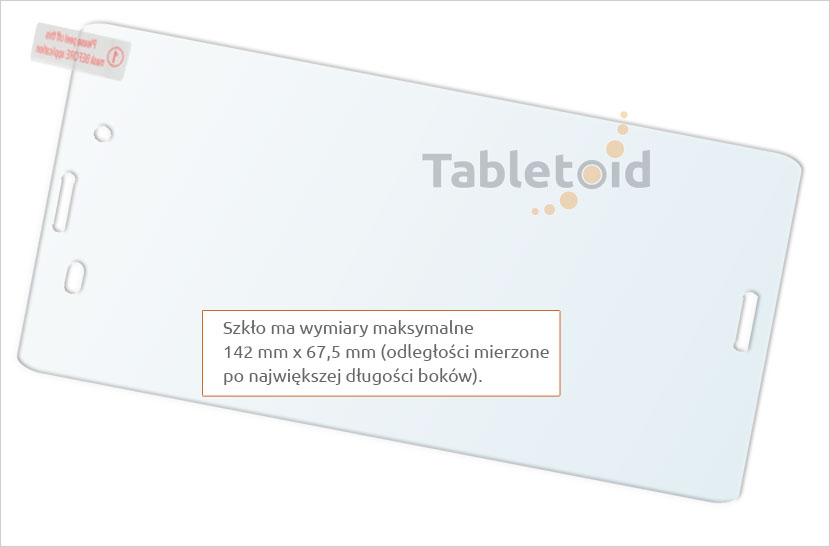 Zawartość ze szkłem Sony Xperia Z3 Co w pudełku ze szkłem Sony Xperia Z3