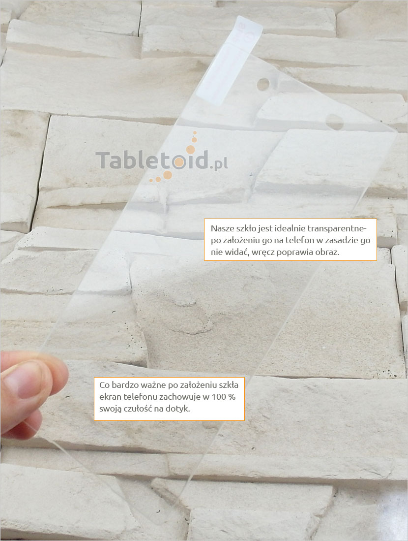 Szkło hartowane - Sony Xperia Z4 Szkło hartowane dedykowane na telefon Sony Xperia Z4